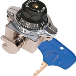 ADA Compliant Built-In Combination Lock for Wrap-Around-Latch™ Lockers - Hinged on Right