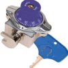 ADA Compliant Built-In Combination Lock Lock with Purple Metal Dial for Wrap-Around-Latch™ Lockers - Hinged on Right