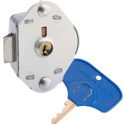 ADA Compliant Built-In Springbolt Keyed Lock for Lift Hande, Single Point Horizontal Latch and Box Lockers