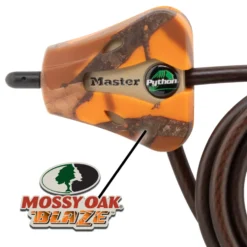 Adjustable Cable Lock, Mossy Oak Blaze Python Lock, 6 ft x 5/16 in - 2-Pack