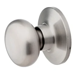 Biscuit Style Dummy Knob; Satin Nickel