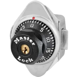 Built-In Combination Lock for Horizontal Latch Box Lockers - Hinged on Left
