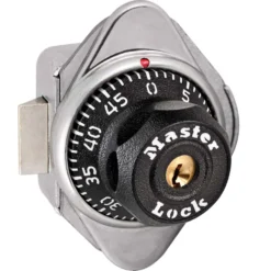 Built-In Combination Lock for Single Point Latch Lockers - Hinged on Right