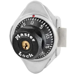 Built-In Combination Lock for Single Point Latch Lockers - Hinged on Left