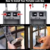 5482D - Cable Lock Box