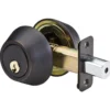 Double Cylinder Deadbolt; Aged Bronze