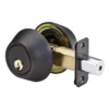 Double Cylinder Deadbolt; Aged Bronze, SC1