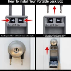 5480D - Portable Lock Box