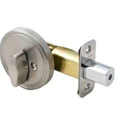 Dummy Deadbolt; Satin Nickel