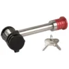 Extended Length Stainless Steel Receiver Hitch Lock, Fits 5/8 in Receivers