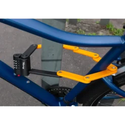 2-4/5ft Long Set Your Own Combination Folding Bike Lock with 4mm Diameter Hardened Steel Links