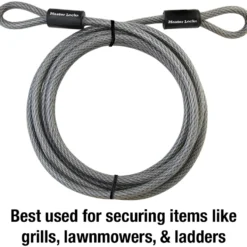 15ft (4.6m) Long x 3/8in (10mm) Diameter Looped End Cable