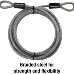 15ft (4.6m) Long x 3/8in (10mm) Diameter Looped End Cable