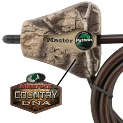 6ft (1.8m) Long x 5/16in (8mm) Diameter Python™ Adjustable Locking Cable 2-pk; Mossy Oak® Country DNA™ Camouflage