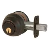 Grade 1 Double Cylinder Deadbolt; Aged Bronze, KW1