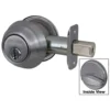 Grade 1 Single Cylinder Deadbolt; Satin Nickel, SC1