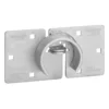 8-3/4in (22.2cm) Hidden Shackle Padlock Hasp, Fastens to Lock