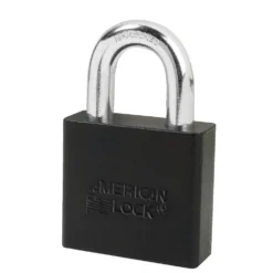 2in (51mm) Black Solid Aluminum BumpStop® Rekeyable Pin Tumbler Padlock, Keyed Alike