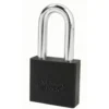 2in (51mm) Black Solid Aluminum BumpStop® Rekeyable 6-Pin Tumbler Padlock with 2in (51mm) Shackle