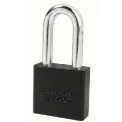 2in (51mm) Black Solid Aluminum BumpStop® Rekeyable 6-Pin Tumbler Padlock with 2in (51mm) Shackle