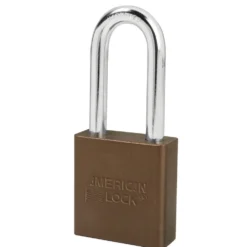 1-3/4in (44mm) Brown Solid Aluminum BumpStop® Rekeyable Pin Tumbler Padlock with 2in (51mm) Shackle
