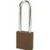 1-3/4in (44mm) Brown Solid Aluminum BumpStop® Rekeyable 6-Pin Tumbler Padlock with 3in (76mm) Shackle
