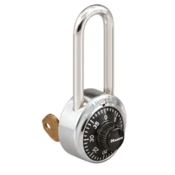 1-7/8in (48mm) General Security Combination Padlock with 2in (51mm) Shackle and Control Key