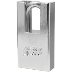 1-3/4in (44mm) Shrouded Solid Steel Rekeyable Pin Tumbler Padlock, Keyed Alike