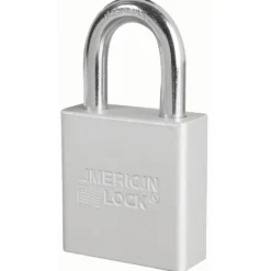 1-3/4in (44mm) Silver Solid Aluminum BumpStop® Rekeyable Pin Tumbler Padlock, Keyed Alike