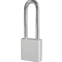 1-3/4in (44mm) Silver Solid Aluminum BumpStop® Rekeyable Pin Tumbler Padlock with 3in (76mm) Shackle, Keyed Alike