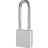 1-3/4in (44mm) Silver Solid Aluminum BumpStop® Rekeyable 6-Pin Tumbler Padlock with 3in (76mm) Shackle, Keyed Alike