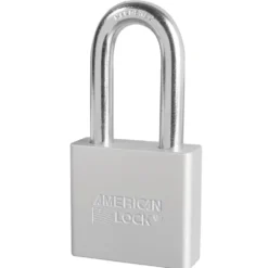 2in (51mm) Silver Solid Aluminum BumpStop® Rekeyable 6-Pin Tumbler Padlock with 2in (51mm) Shackle