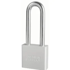 2in (51mm) Silver Solid Aluminum BumpStop® Rekeyable 6-Pin Tumbler Padlock with 3in (76mm) Shackle
