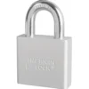 2in (51mm) Silver Solid Aluminum Rekeyable 6-Pin Tumbler Padlock