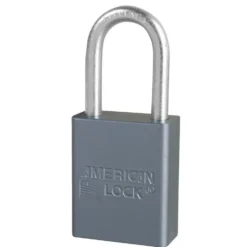 1-3/4in (44mm) Solid Aluminum Pin Tumbler Padlock with 2in (51mm) Shackle, Keyed Alike