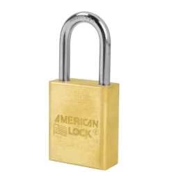 1-1/2in (51mm) Solid Brass BumpStop® Pin Tumbler Padlock with 1-1/2in (51mm) Shackle, Keyed Alike