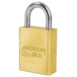 1-1/2in (51mm) Solid Brass BumpStop® 6-Pin Tumbler Padlock, Keyed Alike