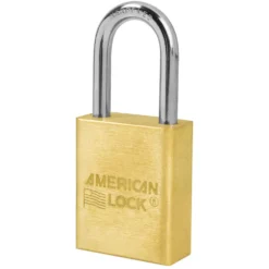 1-1/2in (51mm) Solid Brass BumpStop® 6-Pin Tumbler Padlock with 1-1/2in (51mm) Shackle, Keyed Alike