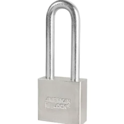 2in (51mm) Solid Steel Pin Tumbler Padlock with 3in (76mm) Shackle, Keyed Alike