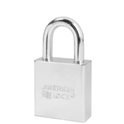 1-3/4in (44mm) Solid Steel Rekeyable Pin Tumbler Padlock, Keyed Alike