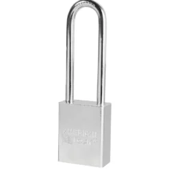 1-1/2in (38mm) Solid Steel Rekeyable 6-Pin Tumbler Padlock with 3in (76mm) Shackle
