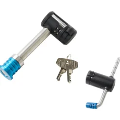 5/8in (16mm) Stainless Steel Receiver Lock with Adjustable Coupler Latch Lock