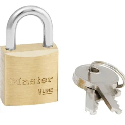 3/4in (19mm) Wide Brass Padlock