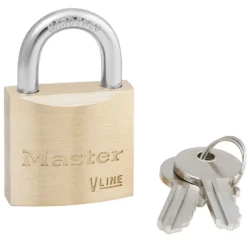 1-1/8in (29mm) Wide Brass Padlock