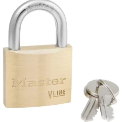 1-1/2in (38mm) Wide Brass Padlock