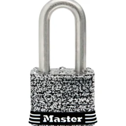 1-9/16in (40mm) Wide Laminated Stainless Steel Pin Tumbler Padlock with 1-1/2in (38mm) Shackle