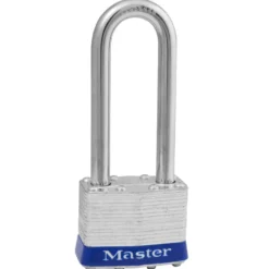 1-3/4in (44mm) Wide Laminated Steel Pin Tumbler Padlock with 2-1/2in (64mm) Shackle, Universal Pin