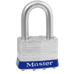 2in (51mm) Wide Laminated Steel Pin Tumbler Padlock with 1-1/2in (38mm) Shackle, Universal Pin