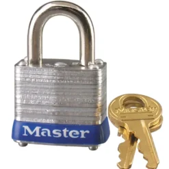 1-1/8in (29mm) Wide Laminated Steel Pin Tumbler Padlock