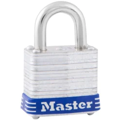 1-1/8in (29mm) Wide Laminated Steel Pin Tumbler Padlock